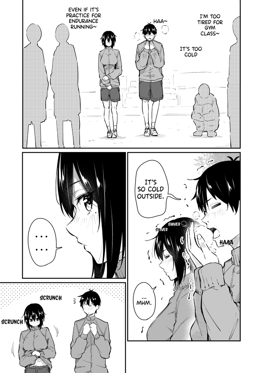 English version! [A story about giving a heat pack to the person you like.] (1/2) 