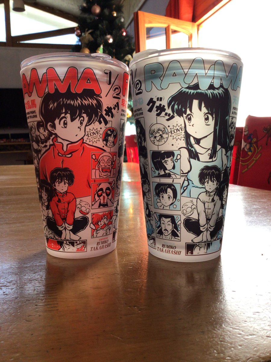 Bel_Charlokis's tweet photo. Se acuerdan que les dije que compré unos vasitos de Ranma de fabricación chilena. Pues me llegaron. https://t.co/tHr3dtSPNQ