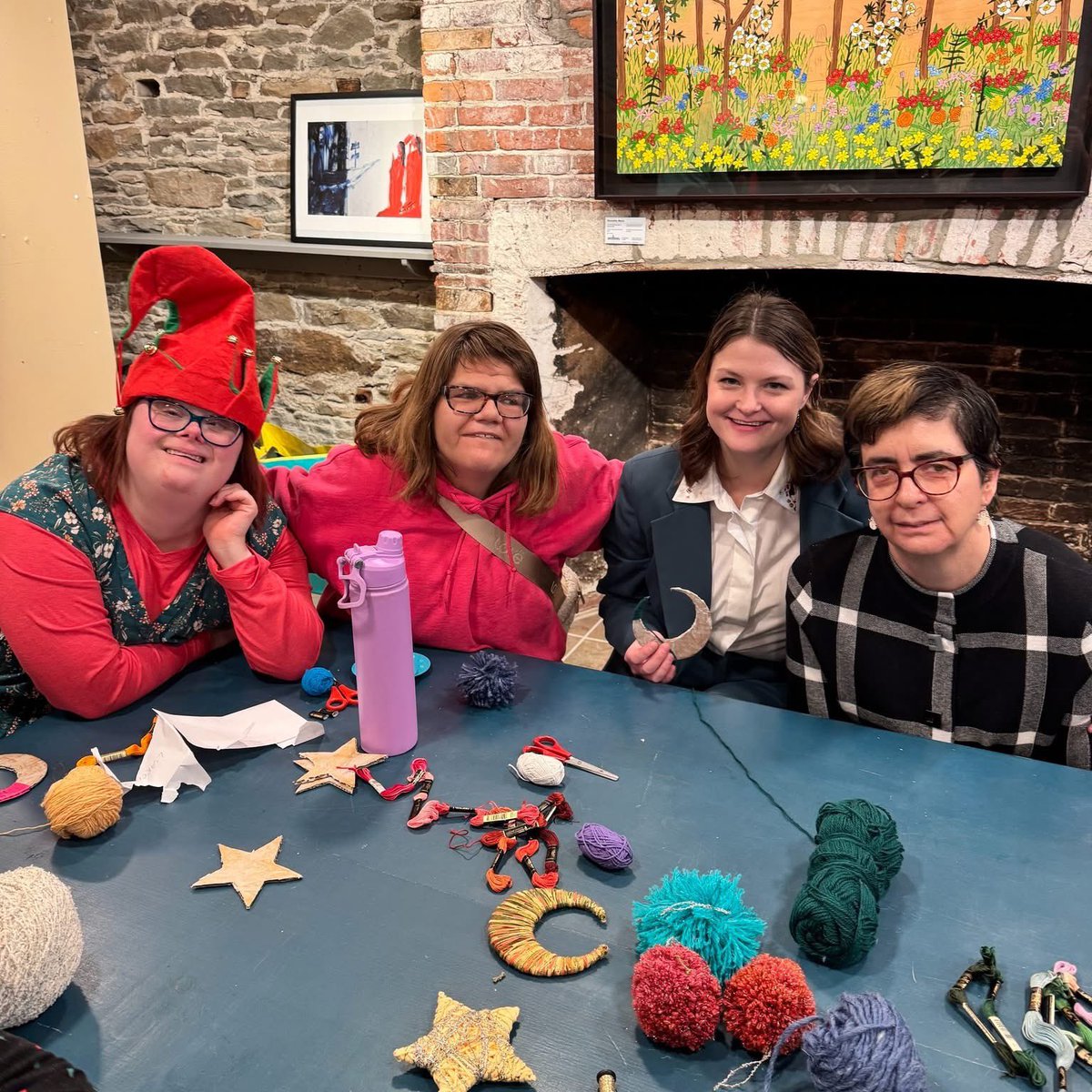 Last week, L'Arche Saint John joined L’Arche Fredericton for a wonderful afternoon of ornament making and tree decorating at the Lieutenant Governor House in Fredericton, N.B. 

It's one of our favourite traditions of the year, and we are so grateful for Her Honour's hospitality!