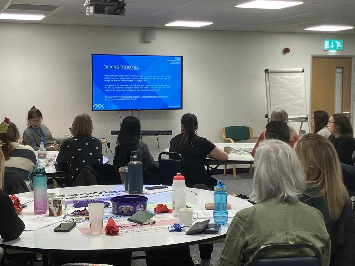 Following a competitive Christmas quiz 🎄we are now hearing from Jenny from GMMH