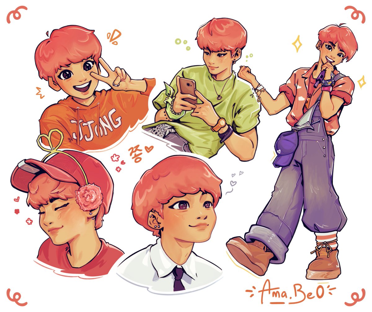 bubumdles's tweet photo. 🌸💗🌟 pink jjong!! 🌟💗🌸 https://t.co/puTisxJqJg