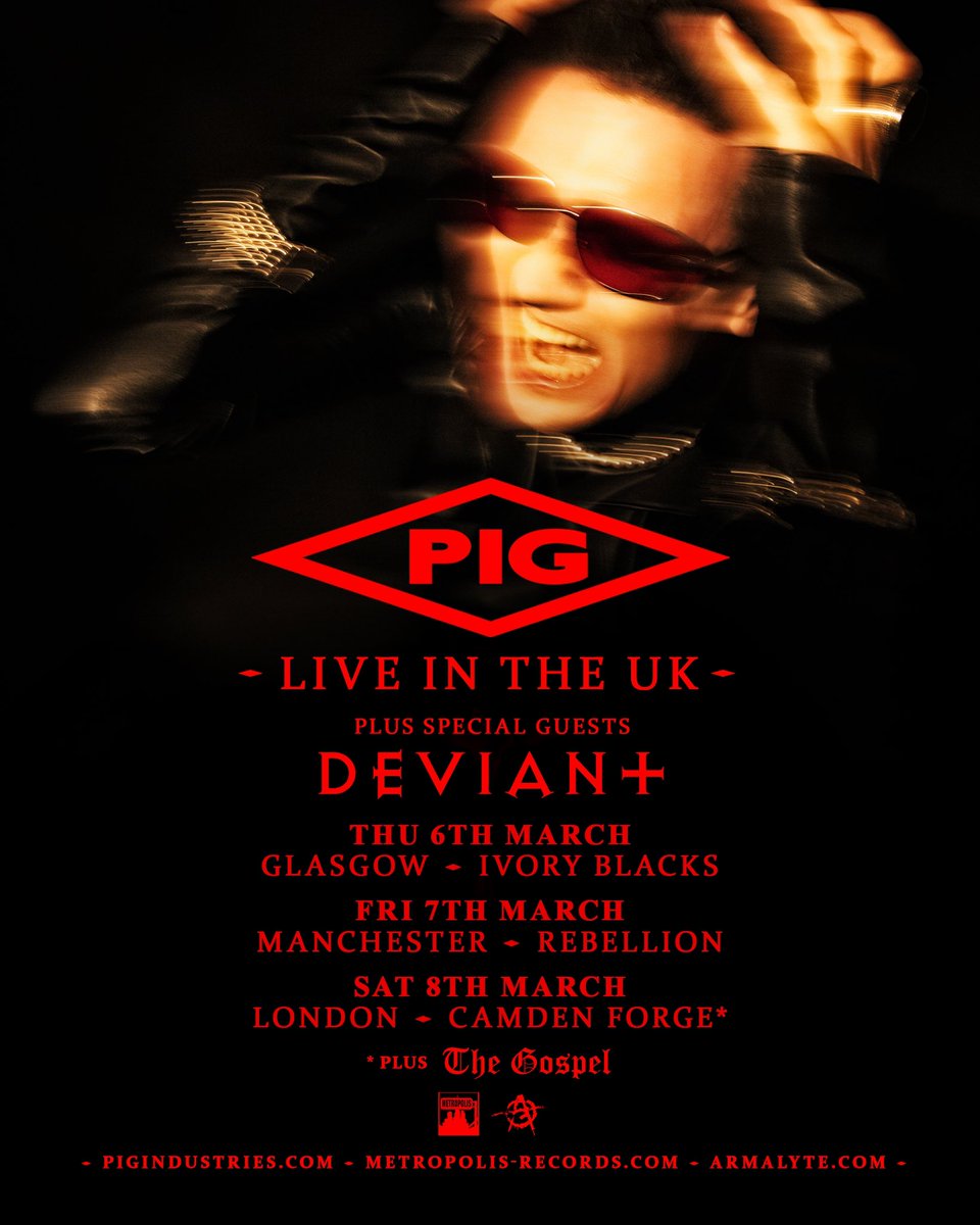 raymondwatts's tweet image. PIG live in the U.K.
Ticket links thru pigindustries.com