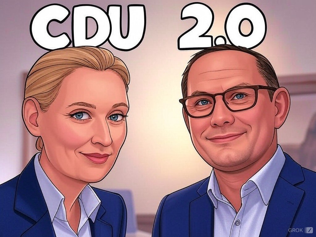 Endlich anschlussfähig an das demokratische Spektrum der Parteienlandschaft. 😍
