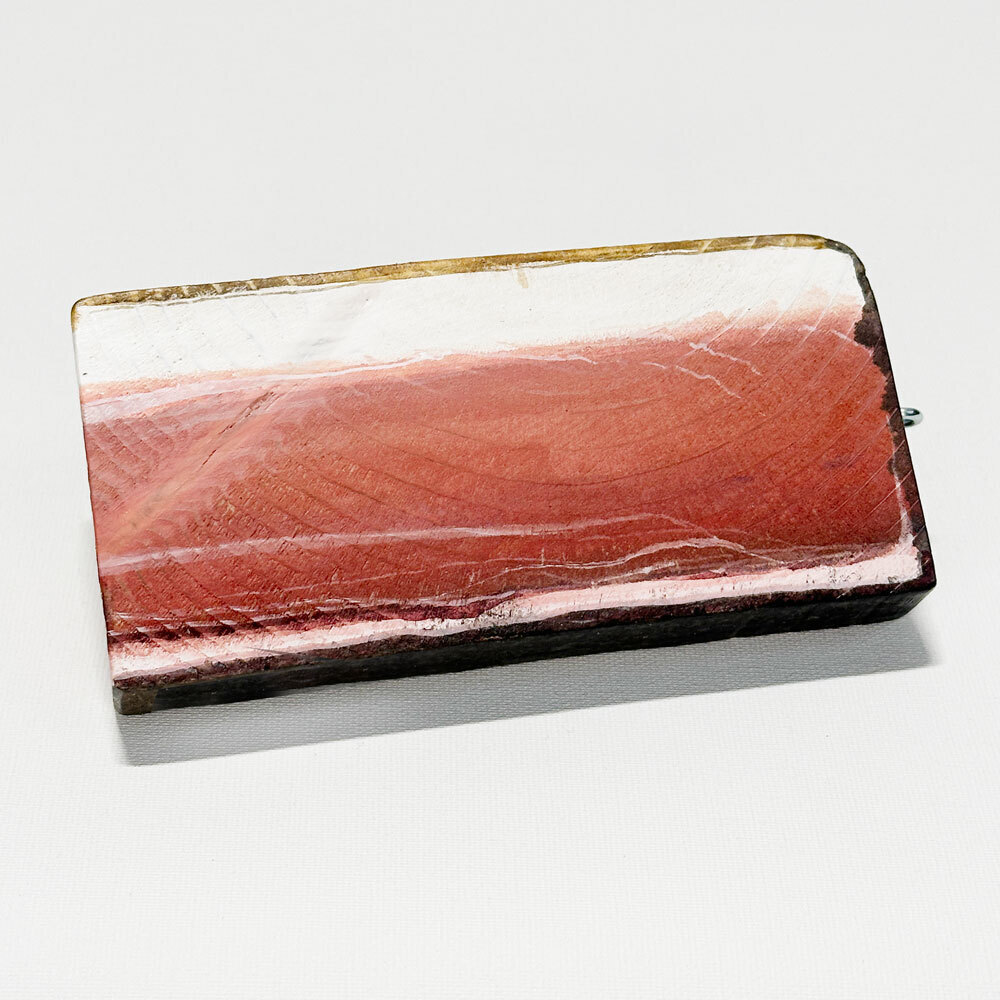 Astrid Köhler, Franzi's bacon 9, Objekt aus Holz Mischtechnik Aquarell, Akryl und Sprühlack, ca. 12x6x2cm, dat. 2023

en détail - Internationale Gruppenausstellung

kunstbehandlung.com/Programm/En-de…