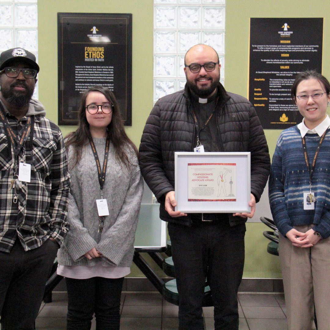 goodshepherd_to's tweet image. The @goodshepherd_to EPIC team has been awarded a Compassionate Housing Advocate Award by @cityoftoronto for their efforts in helping clients facing #eviction to remain housed. To learn about our shelter &amp;amp; housing programs please visit goodshepherd.ca/shelter-suppor…
#WelcomeHomeless
