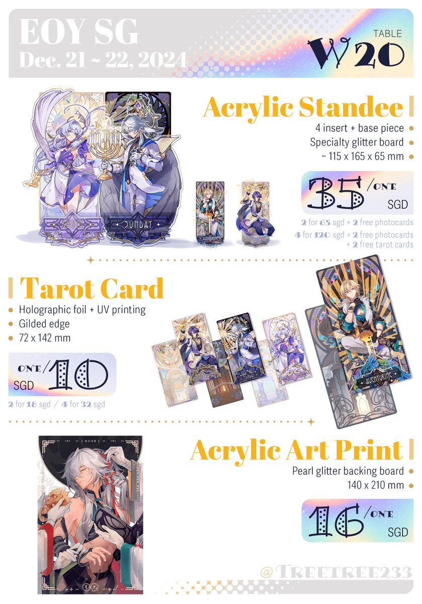 I'll be at EOY booth W20 this weekend with Hashagi and Treetree!! We're giving away something very special - gold foil prints!! The prints will only ever be avail at this event and are not for sale - they will only be early bird freebies. See you there! #EOYSG #eoy2024