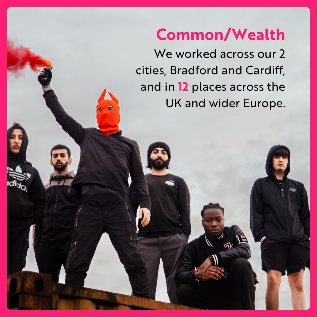 Common Wealth (@common_wealthhq) on Twitter photo As 2024 comes to an end, we’ve taken some time to reflect on our year.
In April Common/Wealth entered the Arts Council Wales portfolio meaning we now receive regular funding from 2 Arts Councils, thank you <a href="/ace_national/">Arts Council England</a> <a href="/Celf_Cymru/">Cyngor Celfyddydau Cymru</a>. As 2024 comes to an end, we’ve taken some time to reflect on our year.
In April Common/Wealth entered the Arts Council Wales portfolio meaning we now receive regular funding from 2 Arts Councils, thank you <a href="/ace_national/">Arts Council England</a> <a href="/Celf_Cymru/">Cyngor Celfyddydau Cymru</a>.