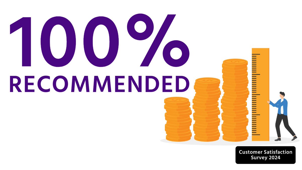 And our customers said…… #recommended!  100% of customers would use AEC again and recommend our services to others.