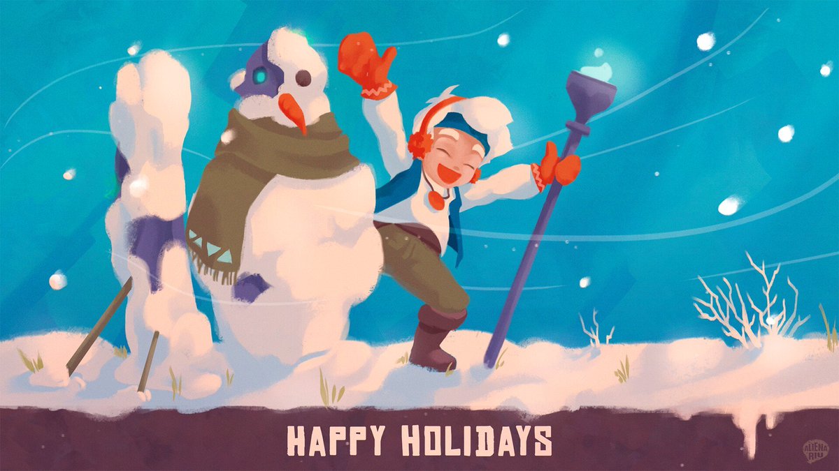 Digital Sun (@digitalsungames) on Twitter photo ❄️ IT'S TIIIIIIIIIME ❄️
From Rynoka to Demacia and Hogar, we wish you the happiest Holidays! Finally, time to rest, play games, and spend time with our loved ones 💙
🎨 Art by the amazing <a href="/AlienaRiu/">Aliena Riu</a> ❄️ IT'S TIIIIIIIIIME ❄️
From Rynoka to Demacia and Hogar, we wish you the happiest Holidays! Finally, time to rest, play games, and spend time with our loved ones 💙
🎨 Art by the amazing <a href="/AlienaRiu/">Aliena Riu</a>
