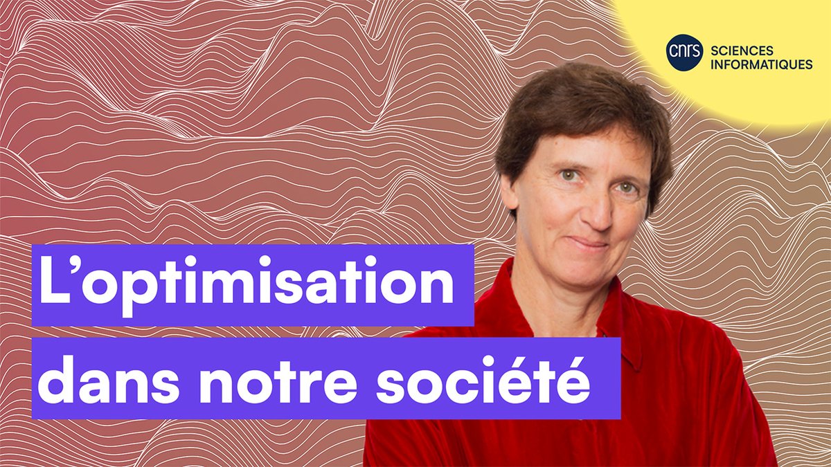 #Optimisation | Retour en images sur la première intervention de la conférence grand public "L'optimisation, au coeur des défis des sciences informatiques" avec Claire Mathieu, qui nous présente l'optimisation face aux défis sociétaux.
➡️youtube.com/watch?v=_ZXZ-W…