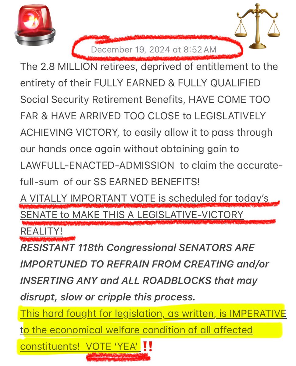 ggfromorange's tweet image. #RepealWEPGPO  #SocialSecurityFairnessAct 
@SenSchumer @LeaderMcConnell  @SenateDems  @SenateGOP 
@SenTedCruz @MikeCrapo @ChuckGrassley

Dear 118th Congressional Senators,