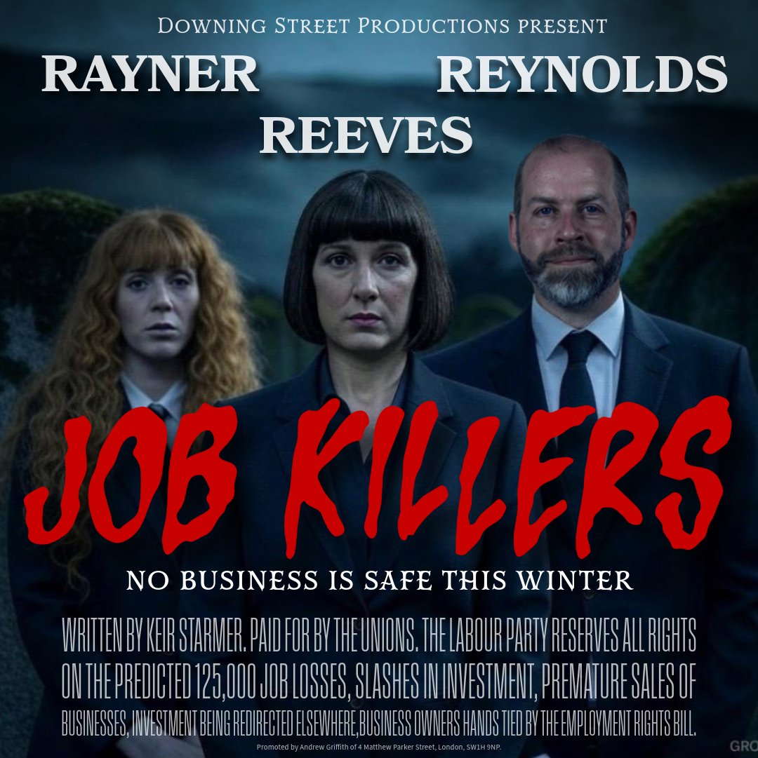 This winter’s horror blockbuster is here.

Hiring down, business confidence on the floor, investment at risk and growth downgraded.