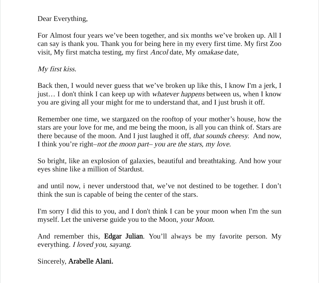 SentARABELLE's tweet image. — My stars.