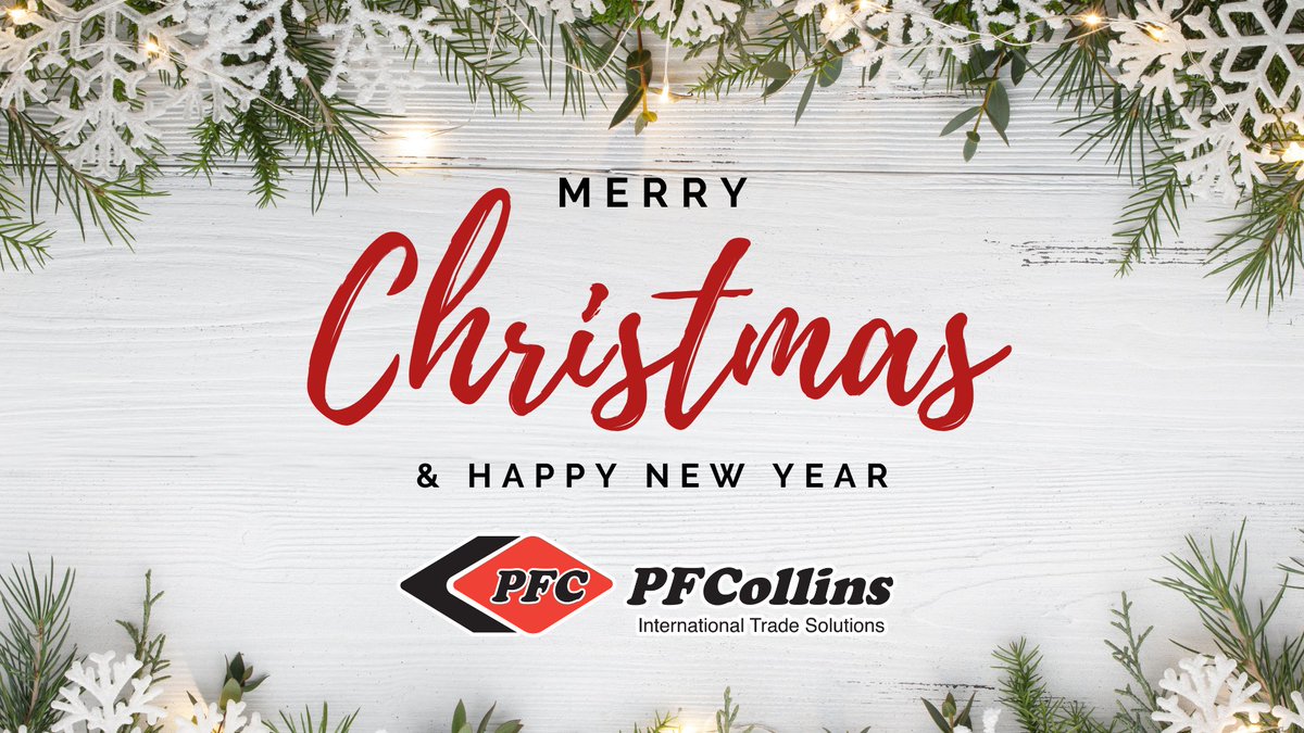 Wishing everyone a Merry Christmas and a Happy New Year from your friends at PF Collins! 🎄✨ Thanks for your support this year—we can’t wait to continue our journey in 2025! #HappyHolidays #PFCollins #MerryChristmas #HappyNewYear