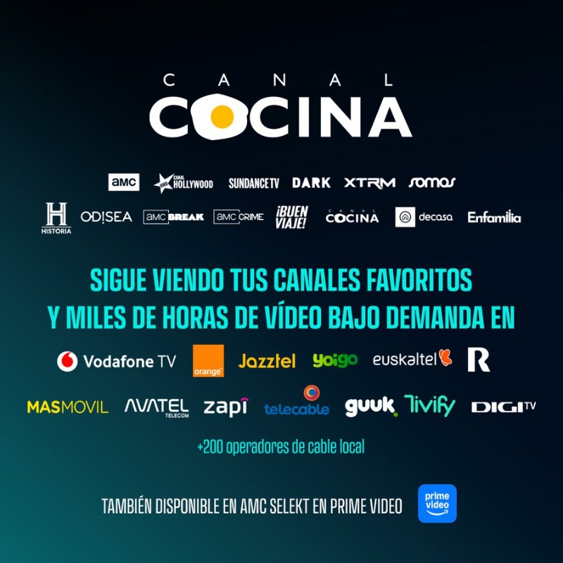 CanalCocina's tweet photo. Hemos vivido momentos inolvidables juntos. Ahora Movistar ha decidido quitar a sus abonados Canal Cocina.

LA COCINA NOS UNE. QUE NADA NOS SEPARE. #AdiosMovistar https://t.co/ZMESbvRtym