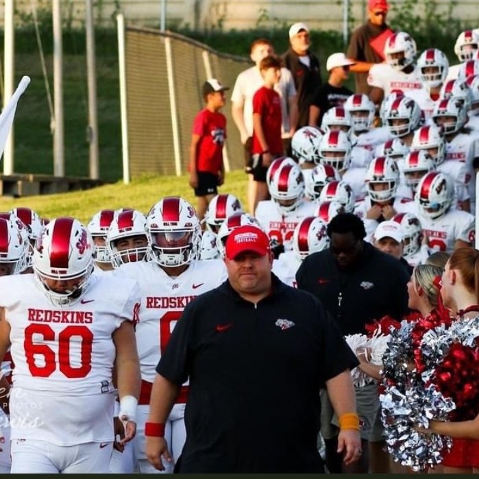 RedskinsFTBL's tweet photo. 1st Bowl Game in School History:
(4A) Hurricane Redskins @ (6A) George Rogers Clark 8/29/2025 7:00pm https://t.co/PSTs320igE