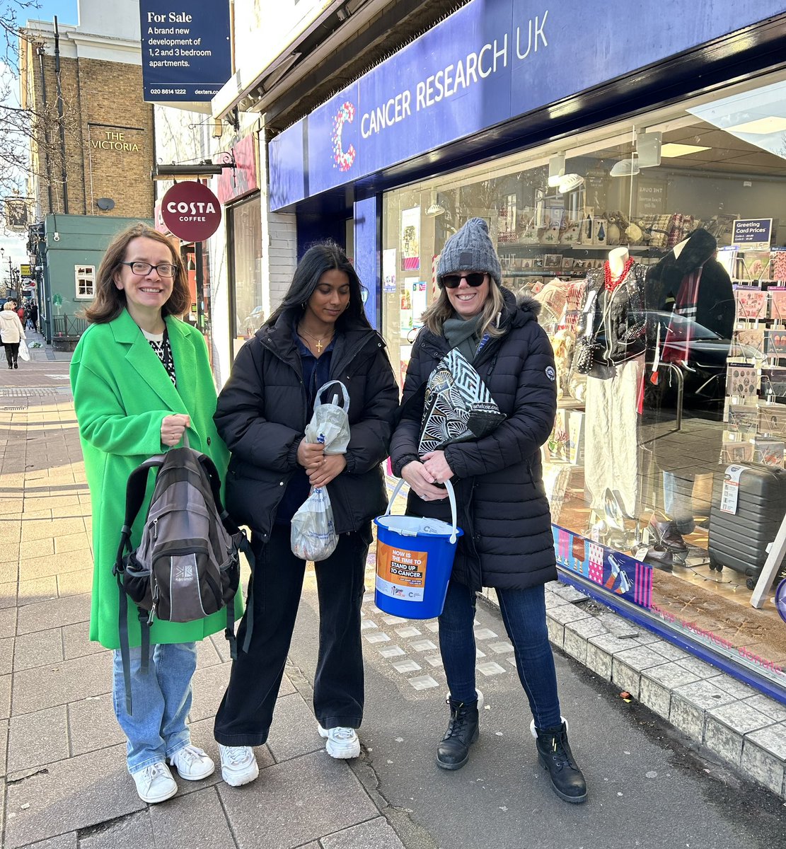 What a wonderful way to end the term! Vibusha in Y12 organised a non-uniform day to raise money for <a href="/CR_UK/">Cancer Research UK</a> and we were able to deliver £653.71 to their Surbiton branch. She will be donating her beautiful hair to <a href="/LPTrustUK/">Little Princess Trust</a> over the holidays. We are so proud!