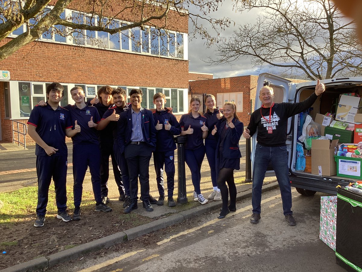 A big thank you to everyone who donated toys for Mission Christmas. Year 11 helped to deliver them.
#WeAreConyers