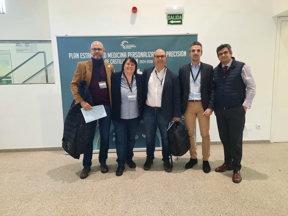 Cluster SIVI (@clustersivi) on Twitter photo Asistimos a la presentación de la Consejería de Sanidad de la <a href="/jcyl/">Junta de Castilla y León</a>, en el Palacio de Congresos de Salamanca, del Plan Estratégico de Medicina Personalizada de Precisión de Castilla y León 2024-2030 (PEMPPCyL).
Gracias a todos por vuestra representación! Asistimos a la presentación de la Consejería de Sanidad de la <a href="/jcyl/">Junta de Castilla y León</a>, en el Palacio de Congresos de Salamanca, del Plan Estratégico de Medicina Personalizada de Precisión de Castilla y León 2024-2030 (PEMPPCyL).
Gracias a todos por vuestra representación!