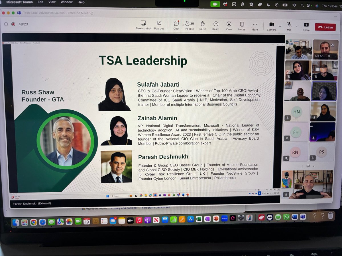 Russ Shaw CBE (@russshaw1) on Twitter photo So great to have <a href="/TechSaudiAdv/">Tech Saudi Advocates</a> host its virtual launch today - welcome to <a href="/GlobalTechAdv/">Global Tech Advocates</a>! <a href="/TechLondonAdv/">Tech London Advocates</a> <a href="/TechIndiaAdv/">Tech India Advocates</a> <a href="/techNLadv/">Tech Netherlands Advocates</a> <a href="/TechTurkiyeAdv/">Tech Turkiye Advocates</a> <a href="/techbraziladv/">Tech Brazil Advocates</a> So great to have <a href="/TechSaudiAdv/">Tech Saudi Advocates</a> host its virtual launch today - welcome to <a href="/GlobalTechAdv/">Global Tech Advocates</a>! <a href="/TechLondonAdv/">Tech London Advocates</a> <a href="/TechIndiaAdv/">Tech India Advocates</a> <a href="/techNLadv/">Tech Netherlands Advocates</a> <a href="/TechTurkiyeAdv/">Tech Turkiye Advocates</a> <a href="/techbraziladv/">Tech Brazil Advocates</a>