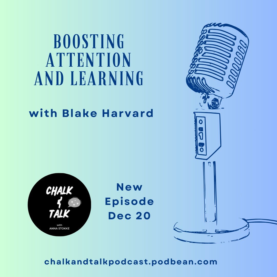 🚨 New episode drops tomorrow! 🎙️ I had a great conversation with Blake Harvard <a href="/effortfuleduktr/">Blake Harvard</a> about how attention impacts learning and practical strategies to boost both in the classroom. You won't want to miss it!✨
#Education #Attention #Learning