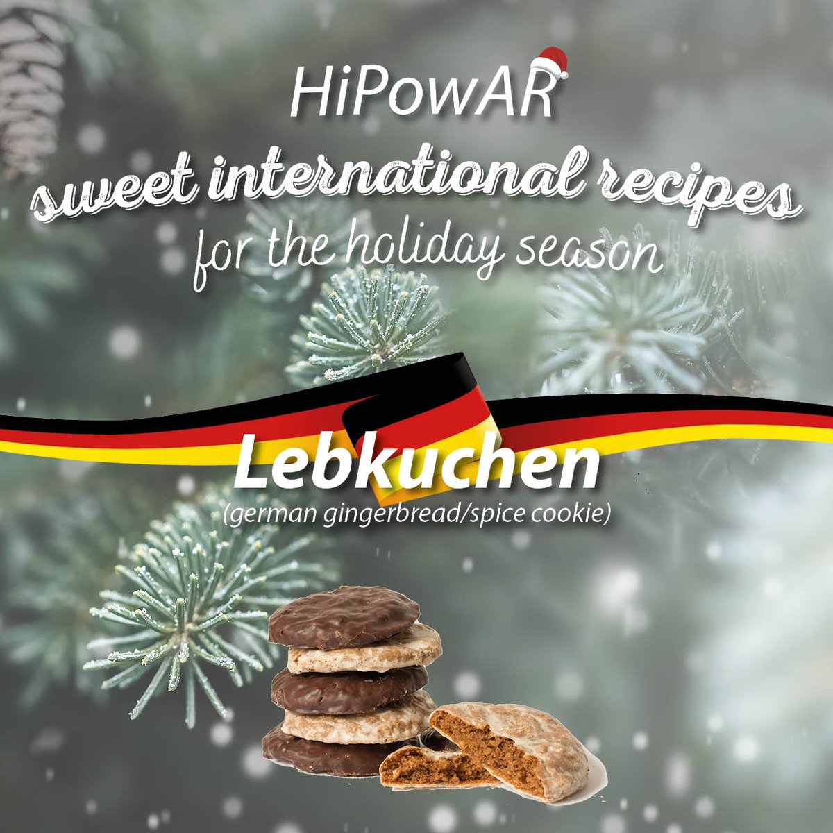 HiPowAR_EU's tweet photo. 🎄 A Sweet Farewell to the Holiday Season 🇩🇪 🎄

We’re ending our festive journey with Germany’s traditional Elisen-Lebkuchen! 🍪 A nutty, spiced gingerbread to celebrate the season.
👉 Find the full recipe here: https://t.co/wT7HK4JarM

Happy Holidays and see you in 2024! 🌟 https://t.co/EYtWJBKL4P