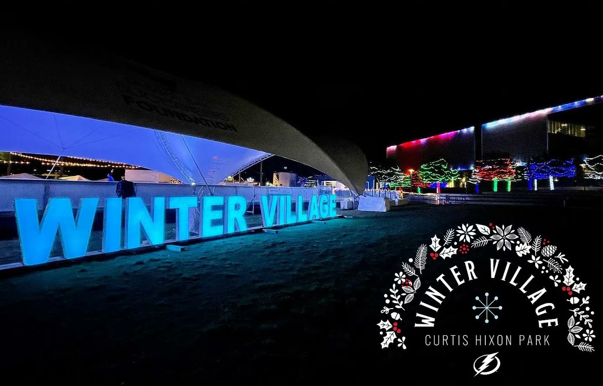 ospreyobserver.com/2024/12/new-ex…  Get ready to celebrate the holiday season like never before w Winter Village Tampa, presented by the Tampa Bay Lightning, in Tampa’s downtown, running now through 1/5, 2025, with unforgettable new attractions for all ages...
 wintervillagetampa.com