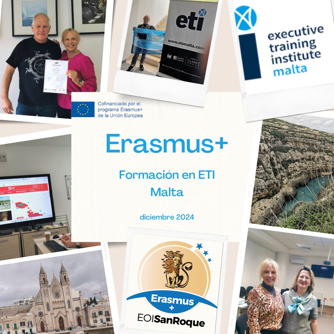 Nuestra directora, Marián Díaz, ha participado en un curso en Malta dentro del proyecto de acreditación Erasmus+ “2024-1-ES01-KA121-ADU-000216697” sobre comunicación en el ámbito profesional. Lee más sobre la noticia en la web. #erasmus+  #malta #erasmuseoisanroque <a href="/sepiegob/">SEPIE</a>
