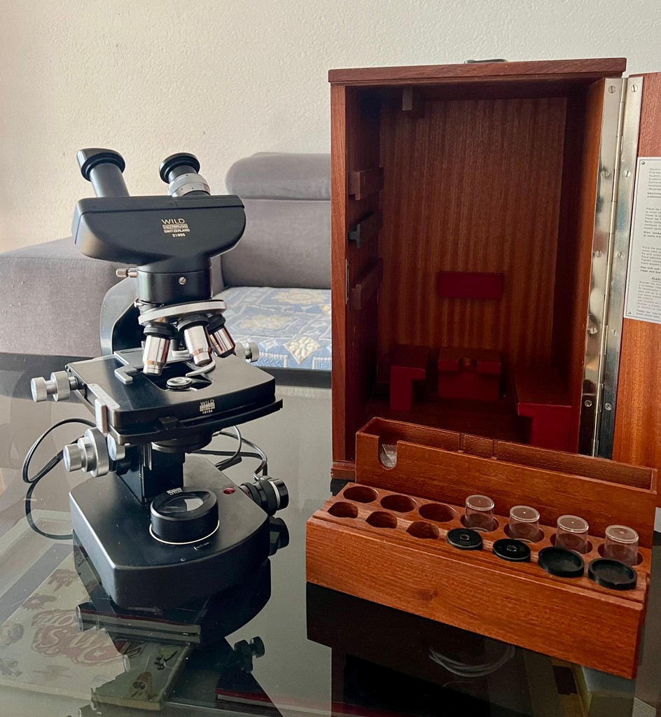 expert8182's tweet photo. A great set of a Wild Heerbrugg M20 Phase contrast binocular microscope. The Reserve has been met so that any bid can be the winner.

https://t.co/tZ8woY93sV

#catawiki
#microscope
#binocularmicroscope
#wildheerbrugg
#phasecontrast
#auctioned
#student https://t.co/oYu5jNa5Om