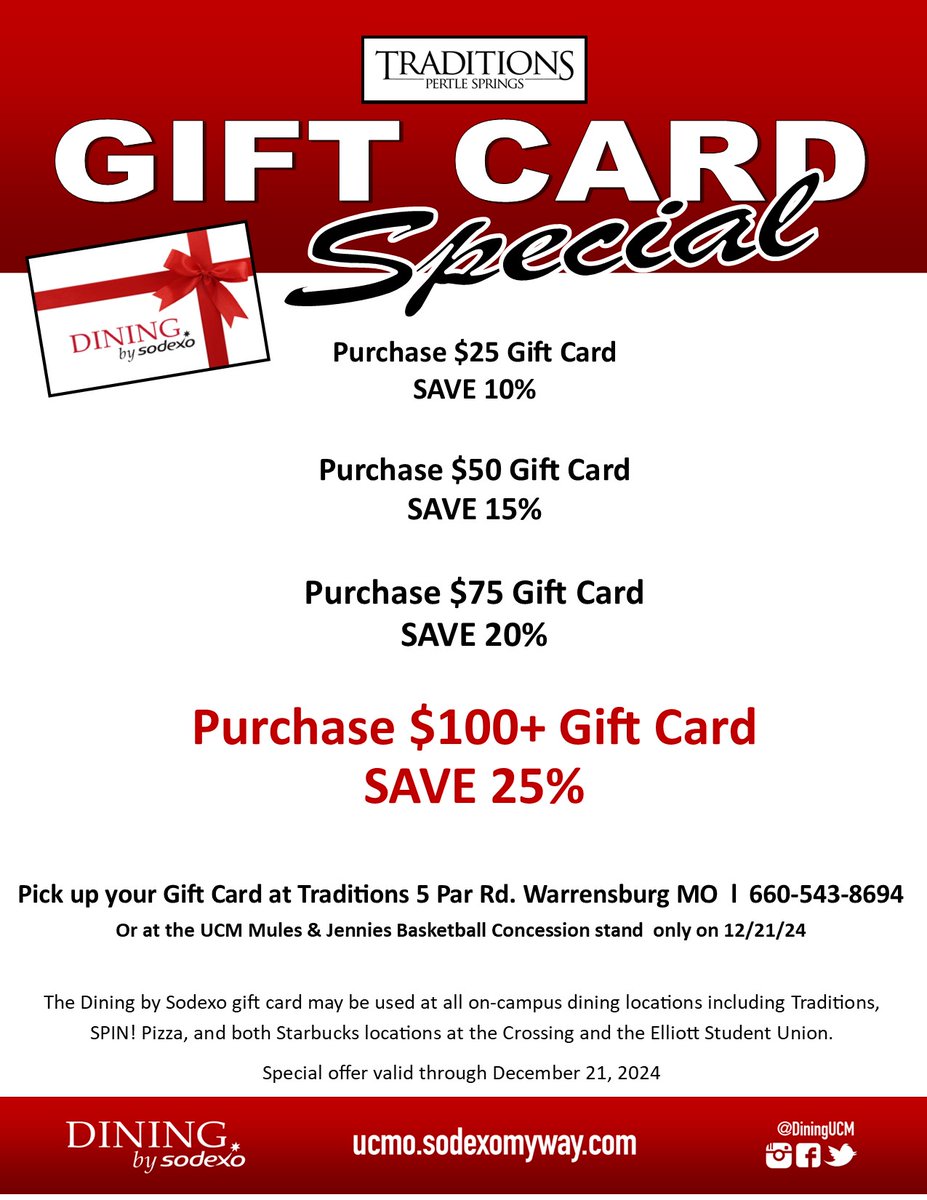 Sodexo at University of Central Missouri tweet media