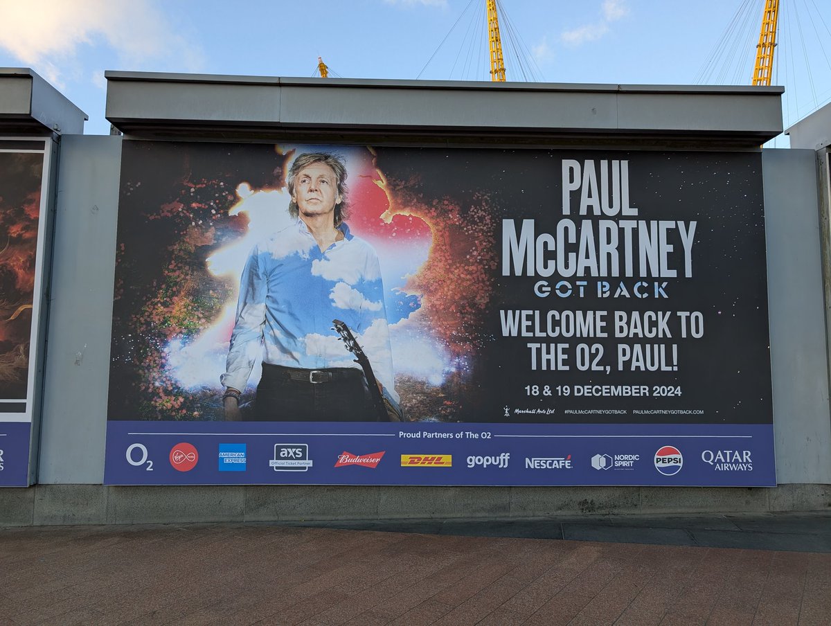 marunimikazuki's tweet image. #O2ARENA #PaulMcCartney Roadを明るいうちに歩く