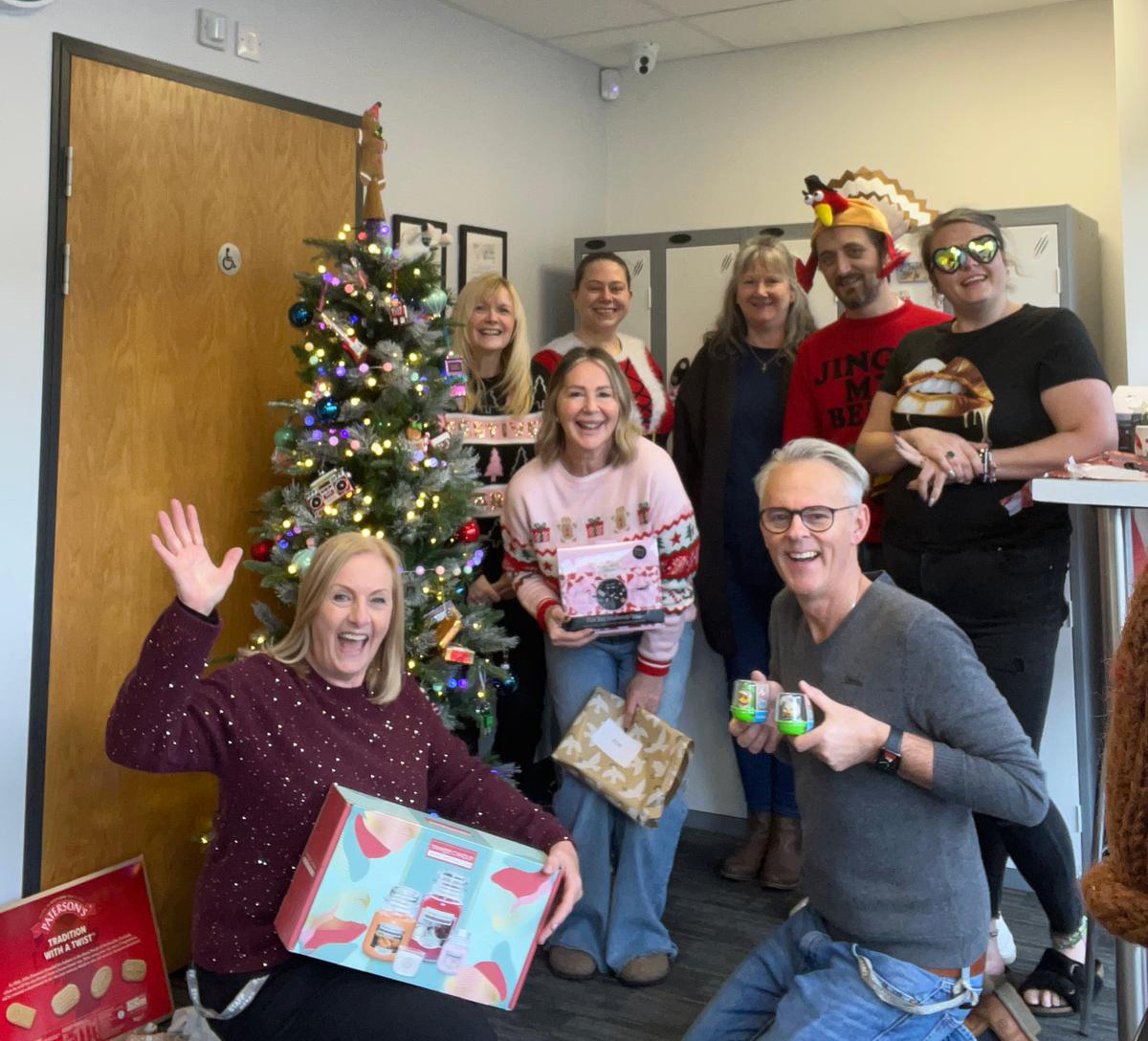 Secret Santa arrived today with some very lovely, funny and unique gifts for us all. We are all definitely feeling festive now, Merry Christmas from all of us! #itschristmas #secretsanta #christmas2024 #welovecassette #cassettetapes #music #bands #duplication #audiotapes
