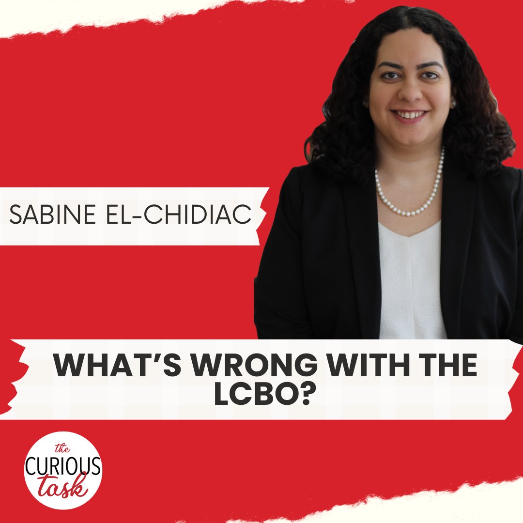 Check out this week's episode with Sabine El-Chidiac on "What's Wrong With the LCBO?" where she explores its historical context, operational inefficiencies, and the potential for reforming its structure! Listen now at thecurioustask.podbean.com/e/sabine-el-ch…