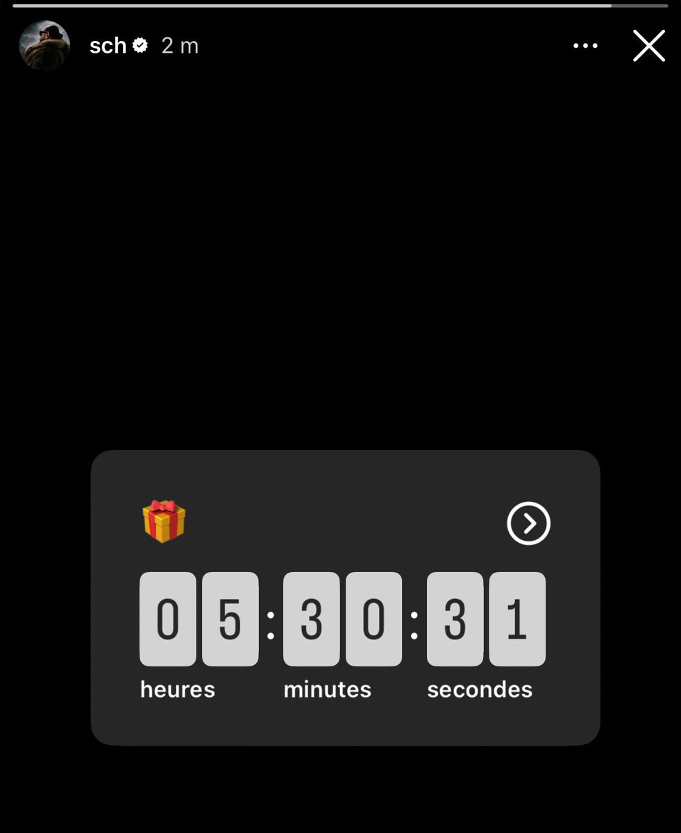 entractefr's tweet image. 🚨 SCH nous donne rendez-vous à 19H !
« 🎁 »
À votre avis, que nous prépare le S ? 👀