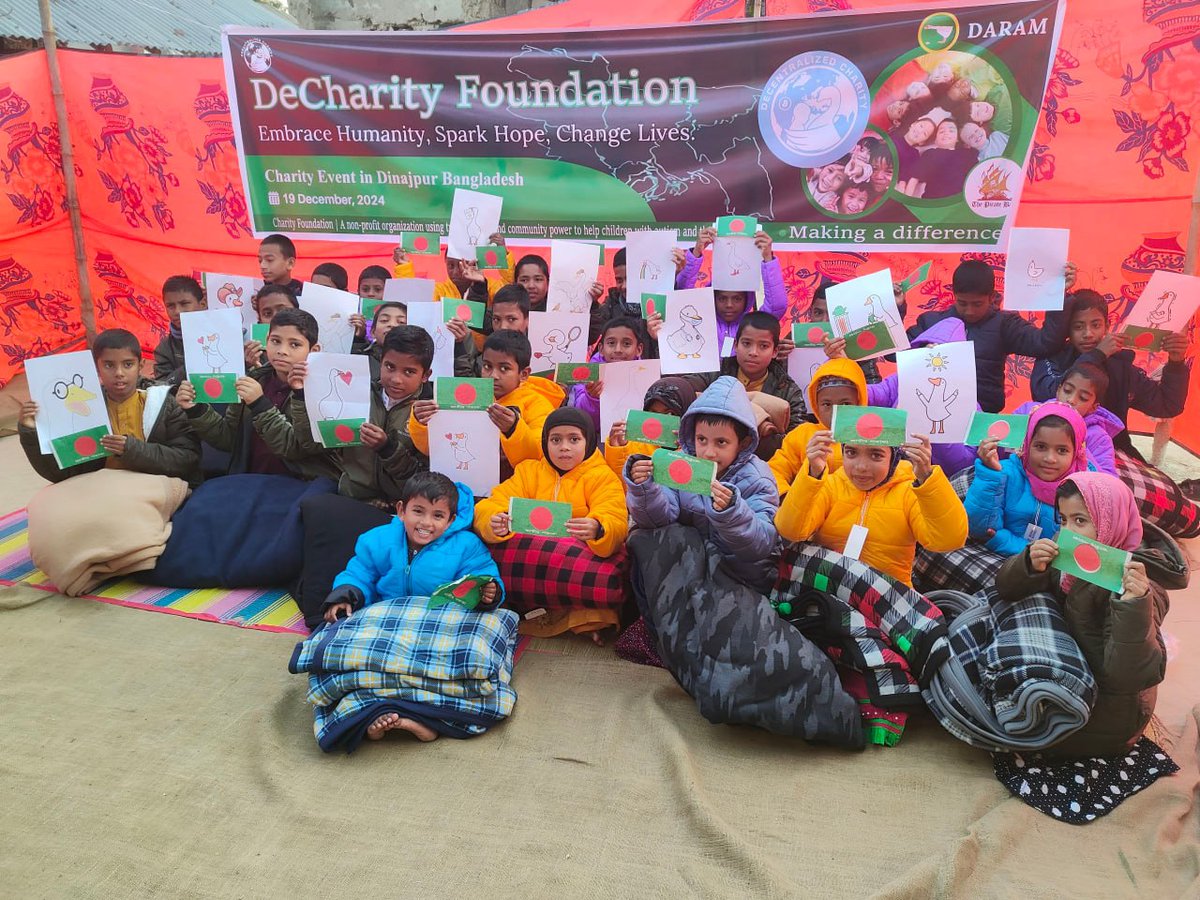 TPB Community: Empowering Change Through DeCharity’s Impact in Dinajpur

The DeCharity Foundation <a href="/DeCharity_DEC/">DeCharity</a>, backed by the #TPB community, successfully held a charity event on Dec 19 in Dinajpur, Bangladesh.

Under the theme "Embrace Humanity, Spark Hope, Change Lives," the