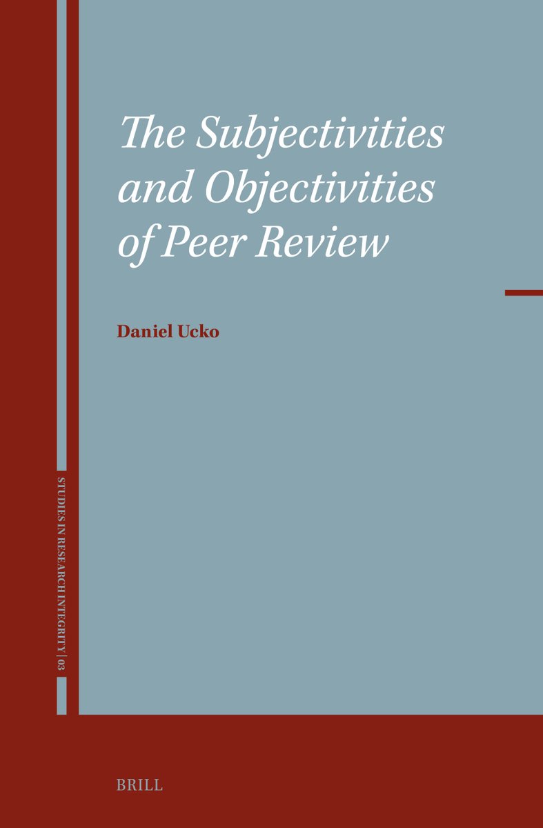 Peer review is the main validation mechanism in scholarly publishing. It is held up as an objective process but consists entirely of dynamics between people. The objectivity in peer review is shown to be instead a form of managed subjectivity. brill.ws/SRI3_