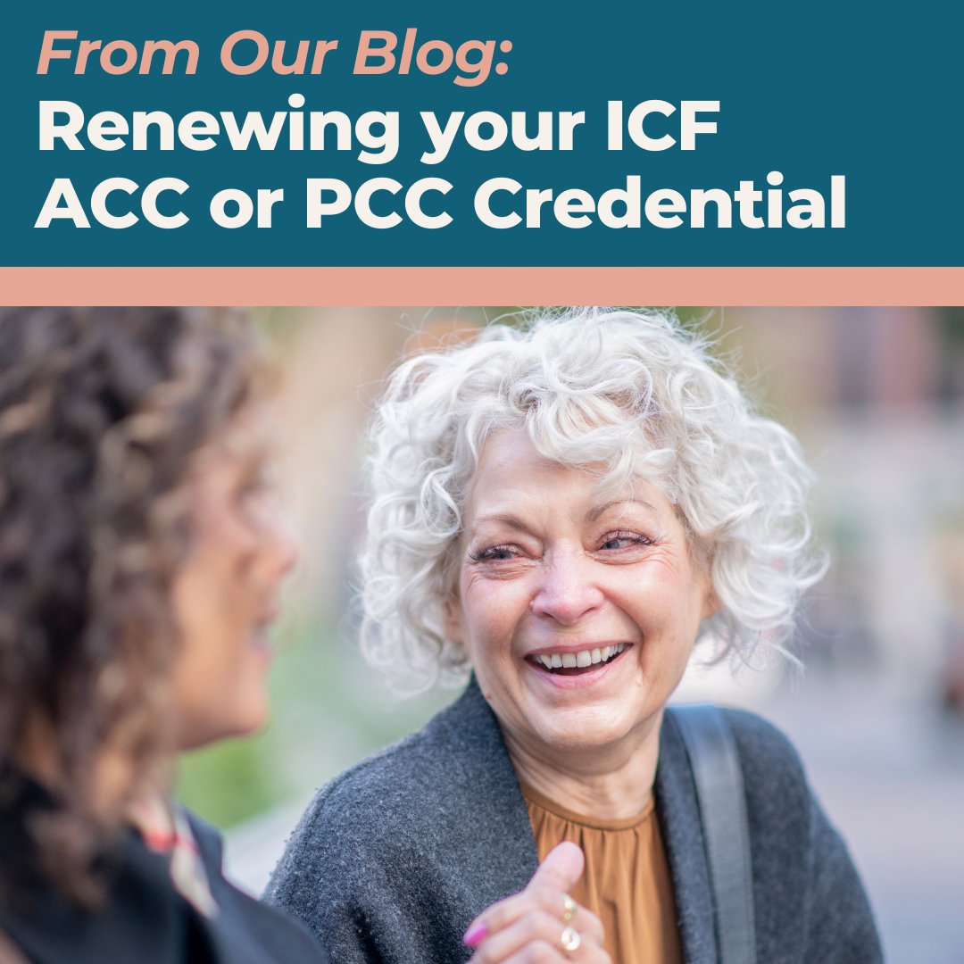 BecomeCoaching's tweet photo. ICF Credentials (ACC, PCC or MCC) are valid for 3 years. Renewing them is an essential step in your coaching career.

Read our blog post for all the details on ICF certification renewal: https://t.co/I6BjQ0QXQ5 https://t.co/2mGGsAbBNN