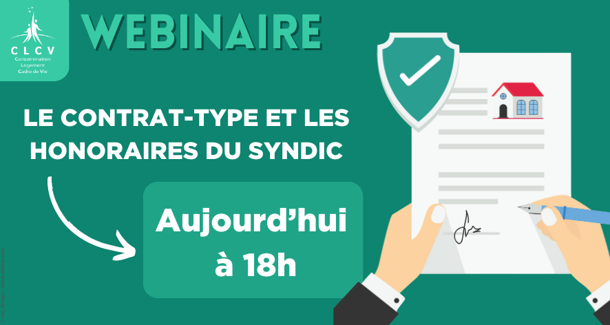 📢 Webinaire gratuit à 18h Aujourd'hui ! 📢
Syndic : contrat-type et honoraires décryptés
👉 Rejoignez-nous à 18h pour tout savoir ↪️urlr.me/tBbRzK