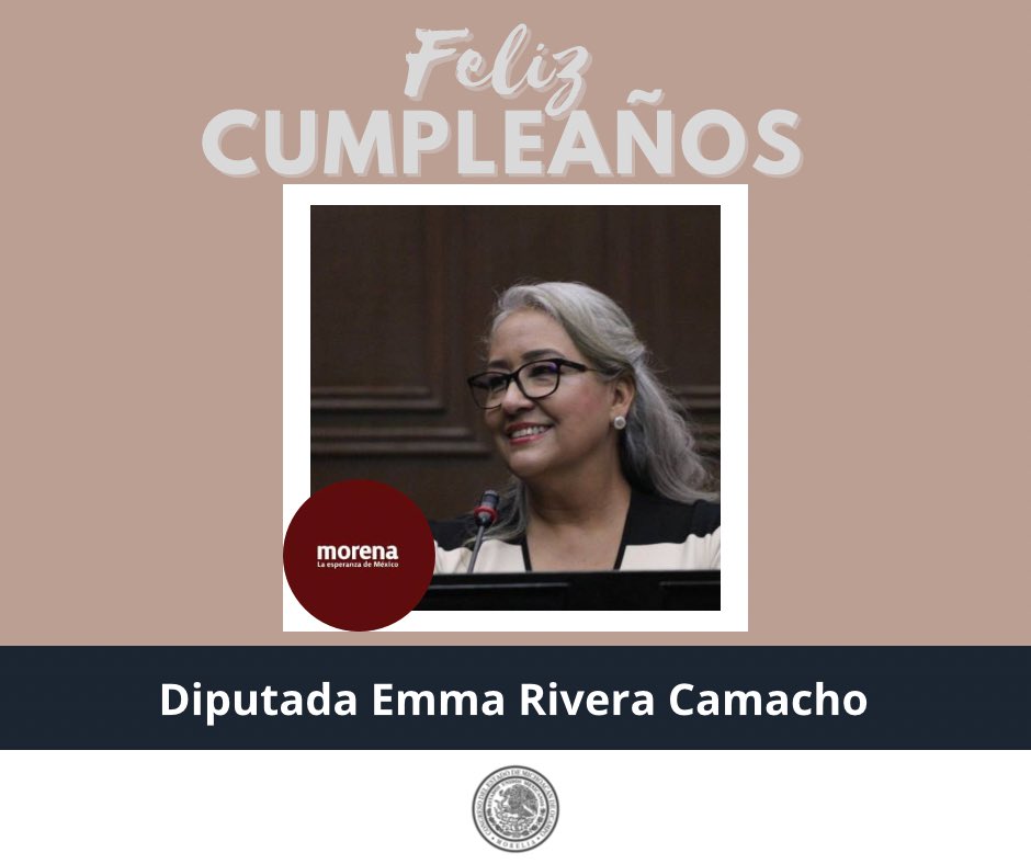 ¡Feliz cumpleaños diputada!