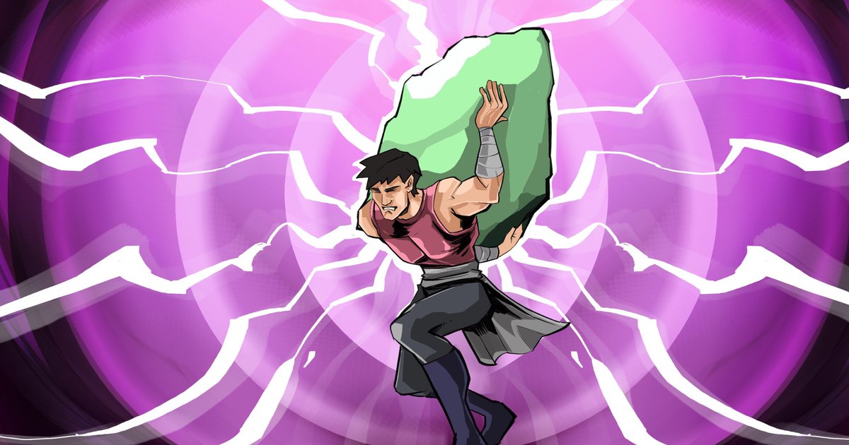 Is earning the reward easy or hard? 🪨 

 Every warrior must tire to claim their prize. ⛽️