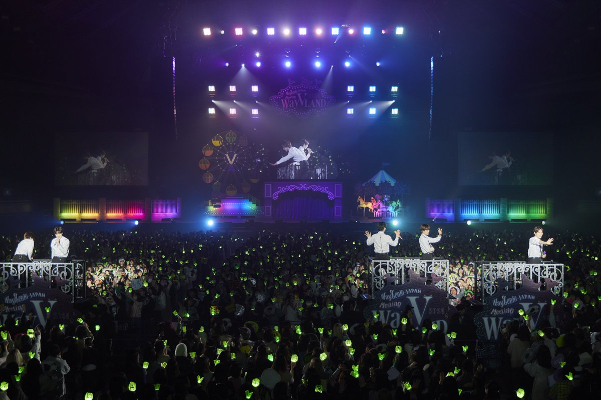 <WayZenNi-JAPAN Meeting 2024 -WayV LAND->
2日間楽しい時間をありがとう🎡🎠🎢

みなさんの笑顔が宝物です🎁
WayZenNi-JAPANのみなさん愛してるー💚

-WayV-

#WayV #威神V
#WayZenNi_JAPAN #Meeting
#WayV_LAND