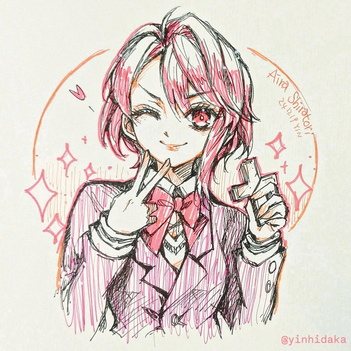 yinhidaka's tweet photo. 🩰
#dandadan #膽大黨 #ダンダダン #白鳥愛羅 #愛羅 #dandadanokarun #airashiratori #airadandadan #dandadanaira #dandadanairashiratori #shiratoriaira #handdrawn #dandadanfanart #fanart #playcolork #doodle #手描き #アナログ #お絵かき #プレイカラーK #らくかき #ダンダダンファンアート https://t.co/cnfz1nD7rp