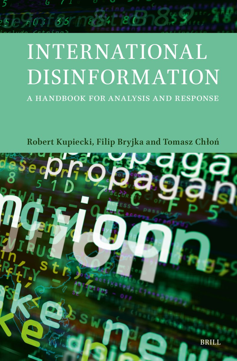Dive into the world of disinformation with this groundbreaking book. Packed with historical and current data, this #OpenAccess book reveals the tactics states use to manipulate information. brill.ws/Chlon_