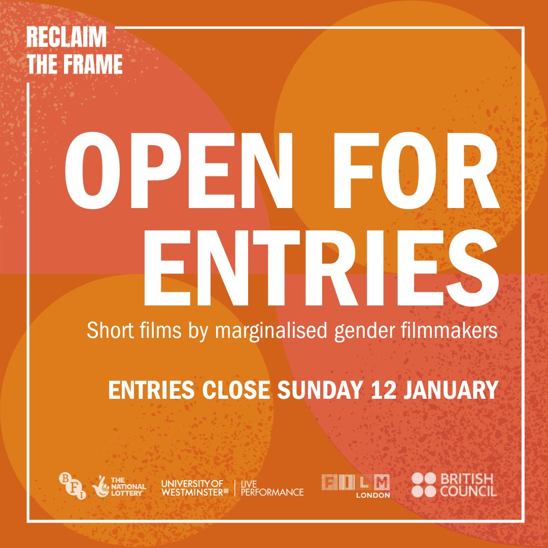 We're now open for short film entries! 📽️✨

In celebration of our 20th anniversary, we're revisiting our festival roots (Birds’ Eye View Film Festival) by hosting special events in London, 7-9 March - including a shorts programme!

🔗 bit.ly/RTFCallForEntr…