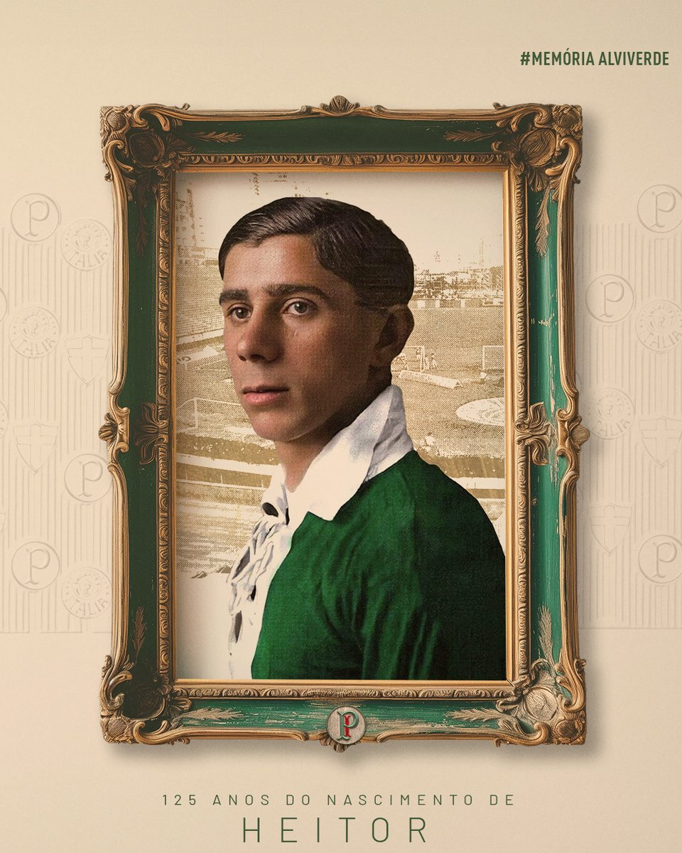 “Não se compreende o Palestra sem Heitor” 🟢⚪

Há 125 anos, nascia Ettore Marcelino Domingues, o Heitor! Foram 16 temporadas, 357 jogos e 323 gols do maior artilheiro com o manto alviverde! Saudade, ídolo! 💚

#AvantiPalestra
#MemóriaAlviverde
