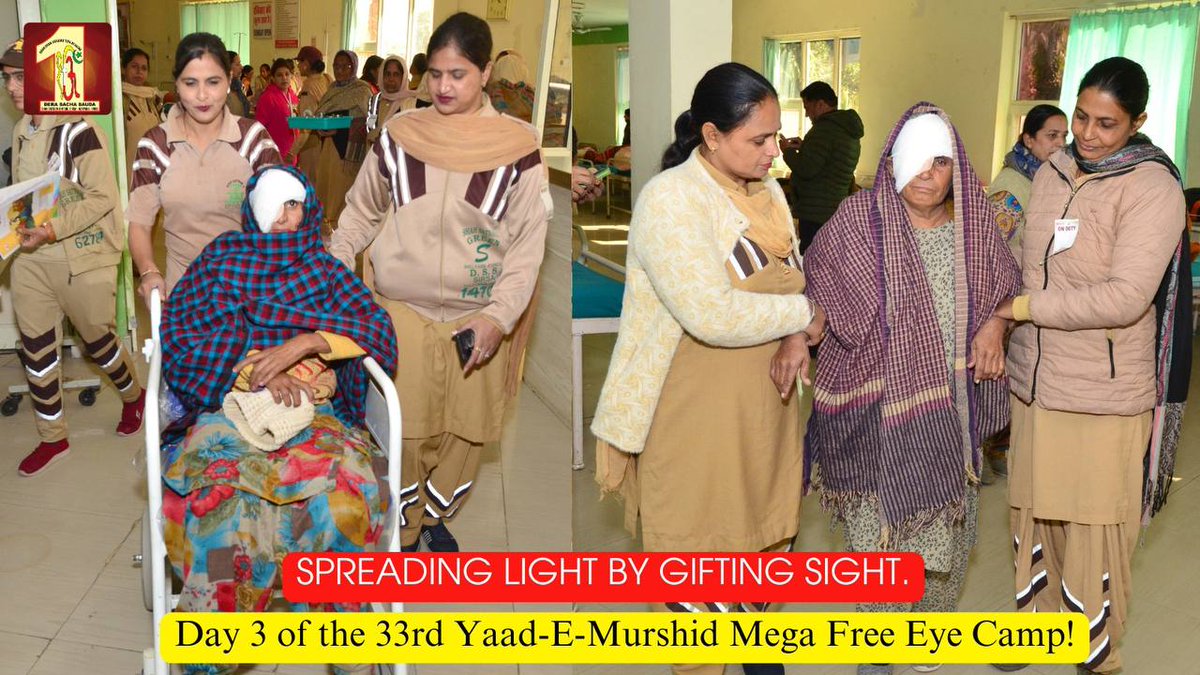 SurajInsa19's tweet photo. #HealthAwarenessCampaign
#FreeEyeCamp #FreeMedicalCamp #BloodDonation
#FreeMedicalCampsByDSS
#MedicalAidToNeedy
#ServingHumanity
#DeraSachaSauda
#BabaRamRahim #SaintDrMSG
#GurmeetRamRahim #RamRahim
https://t.co/jmJI1CVGmO https://t.co/0EQgF5i1HP
