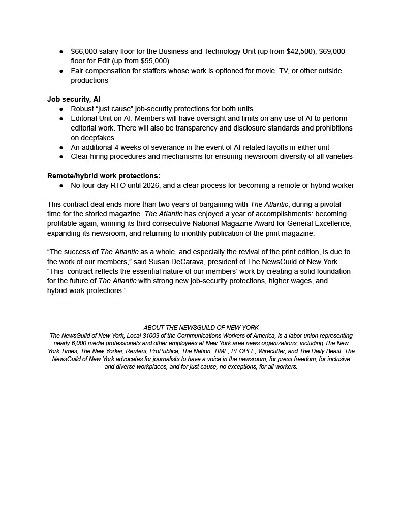 NewsGuild of New York (@nyguild) on Twitter photo BIG NEWS: Our <a href="/theatlunion/">The Atlantic Union</a> and <a href="/atlbiztechunion/">The Atlantic Union: Business and Technology</a> have reached tentative contract deals with <a href="/TheAtlantic/">The Atlantic</a>. Read more here.... nyguild.org/front-page-det… BIG NEWS: Our <a href="/theatlunion/">The Atlantic Union</a> and <a href="/atlbiztechunion/">The Atlantic Union: Business and Technology</a> have reached tentative contract deals with <a href="/TheAtlantic/">The Atlantic</a>. Read more here.... nyguild.org/front-page-det…