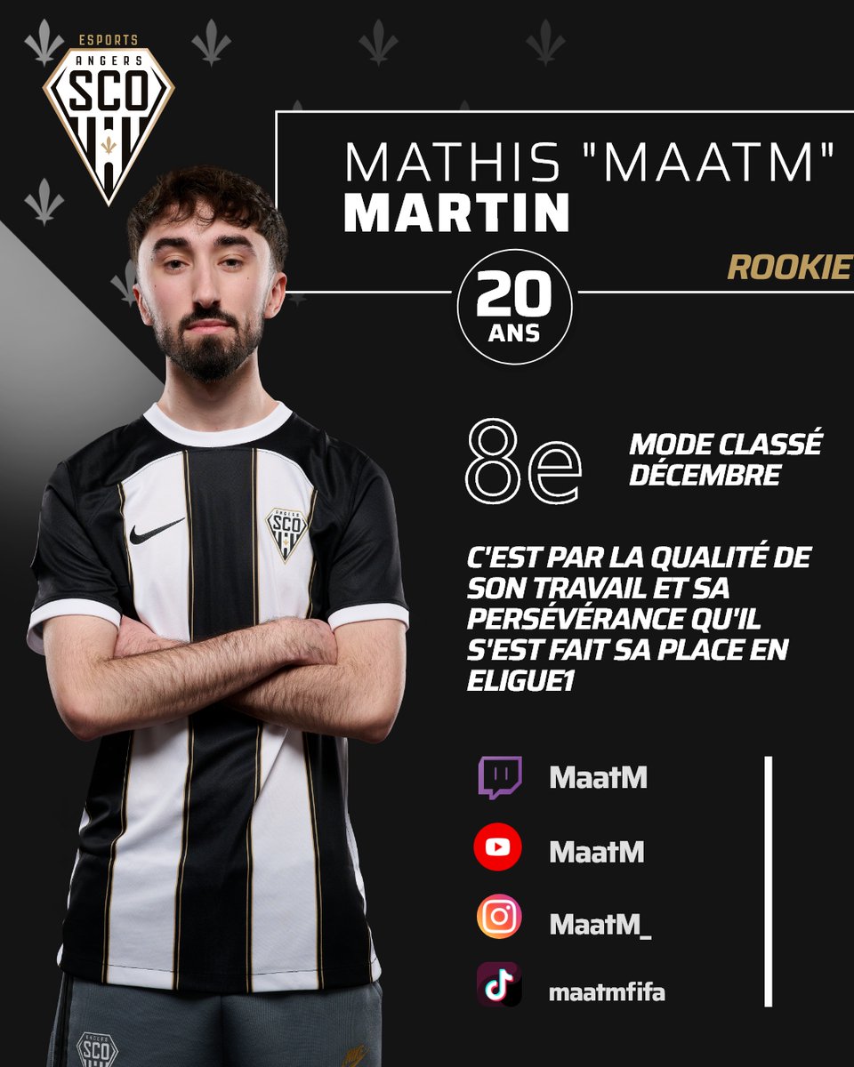 SCOesports_'s tweet photo. CONNAISSEZ VOUS NOS JOUEURS ? 🎮
 
Si ce n’est pas le cas, alors on vous les présente :

@_MaatM_ 🖤
@QRNA_w 🤍

#esport #eLigue1 #eLigue1McDonalds #AngersSCO #eafc #eafc25 @AngersSCO https://t.co/mQwtKBSkAp