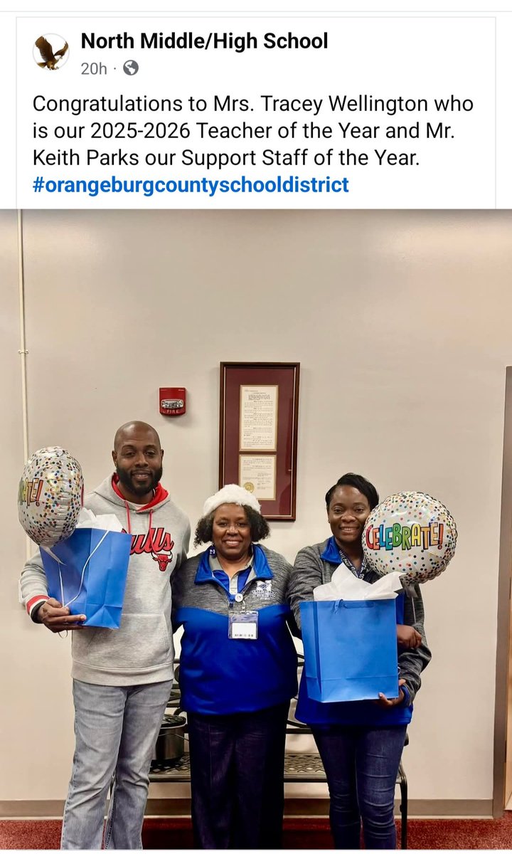 Keith Parks CAA (@keithpa93642067) on Twitter photo Blessed to recieve this honor and nomination. I DEFINITELY serve ALL students with high EFFORT AND ENERGY not just our Student Athletes. CERTIFIED LIFE CHANGER!!!! <a href="/ocsdsc/">Orangeburg County School District</a> <a href="/fosteringocsd/">Dr. Shawn Foster</a> Blessed to recieve this honor and nomination. I DEFINITELY serve ALL students with high EFFORT AND ENERGY not just our Student Athletes. CERTIFIED LIFE CHANGER!!!! <a href="/ocsdsc/">Orangeburg County School District</a> <a href="/fosteringocsd/">Dr. Shawn Foster</a>