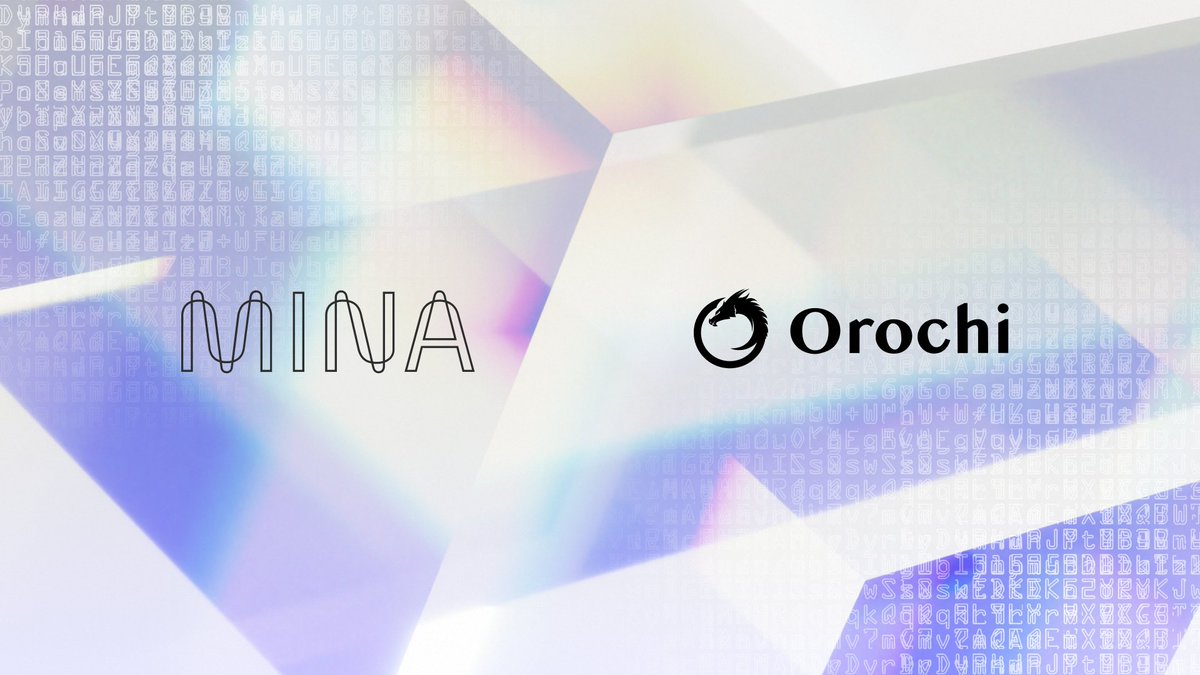 Mina Protocol (httpz) 🪶 (@minaprotocol) on Twitter photo Mina Foundation and Orochi Network Partner to Advance zkDatabase Solution
<a href="/MinaFoundation/">Mina Foundation (httpz) 🪶</a> has formed a strategic partnership with <a href="/OrochiNetwork/">Orochi Network</a>, following their Mina Navigators grant, to develop zkDatabase – an innovative off-chain storage solution for zkApps.
The Mina Foundation and Orochi Network Partner to Advance zkDatabase Solution
<a href="/MinaFoundation/">Mina Foundation (httpz) 🪶</a> has formed a strategic partnership with <a href="/OrochiNetwork/">Orochi Network</a>, following their Mina Navigators grant, to develop zkDatabase – an innovative off-chain storage solution for zkApps.
The